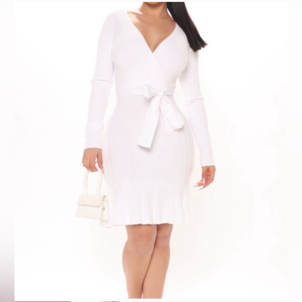 Love Me More Sweater Mini Dress